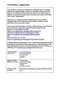 CFG Safeguarding Privacy Notice .